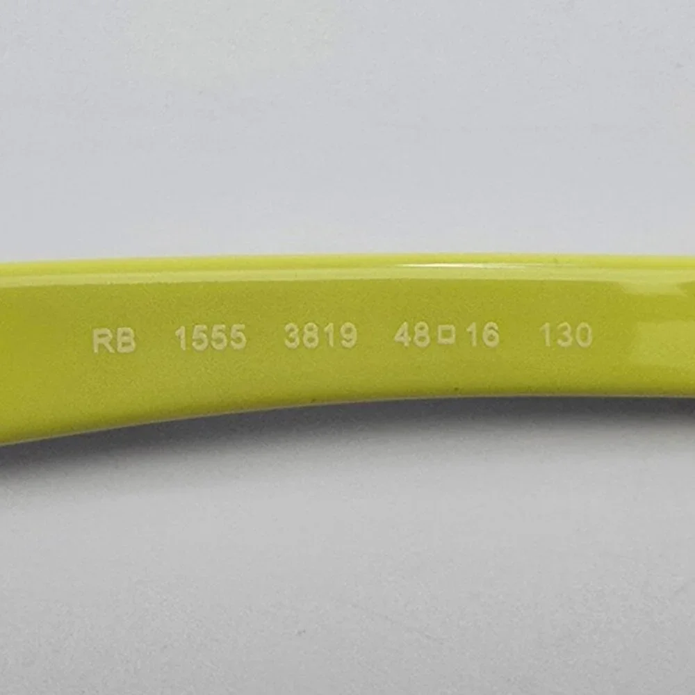 Ray-Ban RB1555 3819 Top Blue on Yellow Kids Eyeglasses Frame w/ Flexhinge 48mm